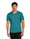 Icebreaker Unterwäsche Tshirt 200 Oasis SS Crewe enganliegend (Merinowolle) topazblau Herren